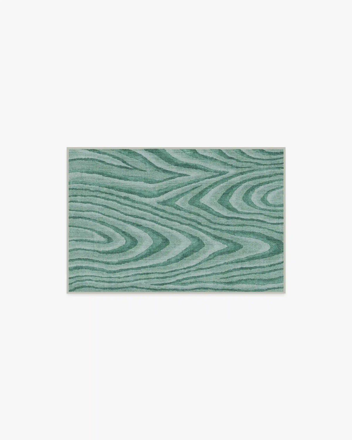 Chifa Wood Sage Rug by Humberto Leon