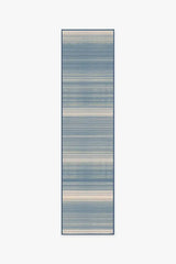 Coastal Linear Stripe Slate Rug