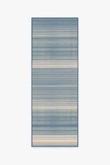 Coastal Linear Stripe Slate Rug