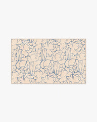 Corrine Cream & Slate Blue Rug