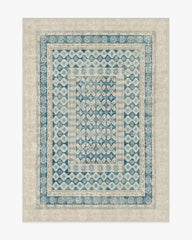 Cyrus Neutral & Blue Rug