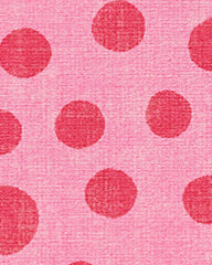 Dancing Dots Pink & Red Rug