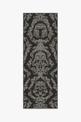 Dark Side Damask Charcoal Rug