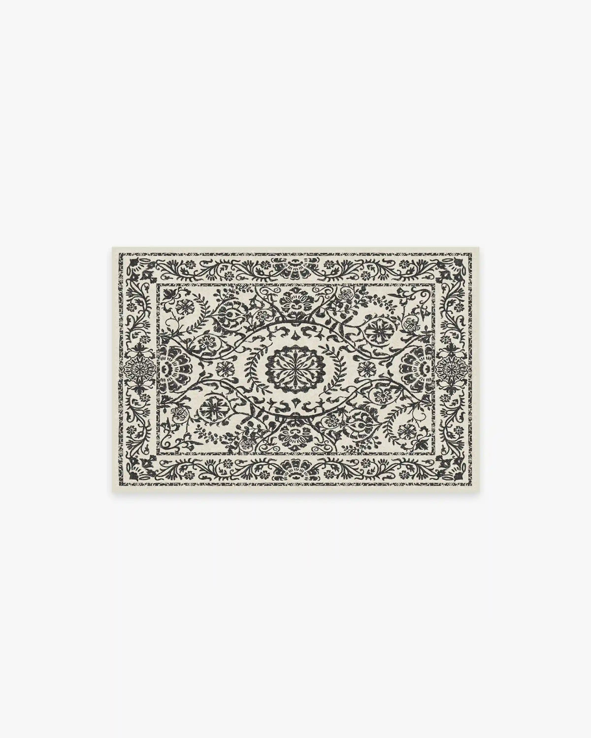 Delphina Black & White Rug