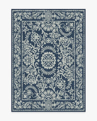 Delphina Navy Blue Rug