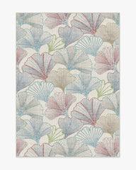 Deniz Blue & Red Rug