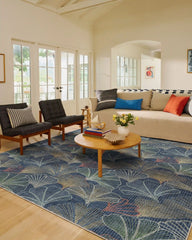 Deniz Navy Rug
