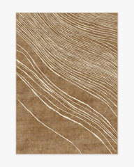 Dune Warm Brown Rug by The Local Project
