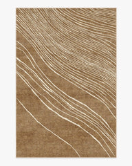 Dune Warm Brown Rug by The Local Project