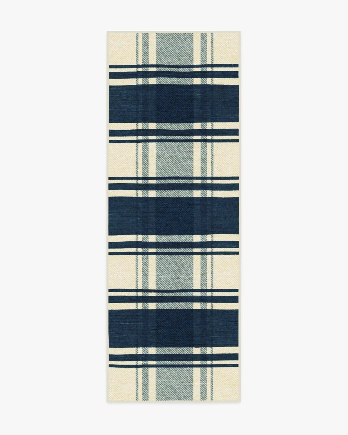 Easton Plaid Navy Rug