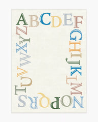 Easy as ABC Multicolor Rug
