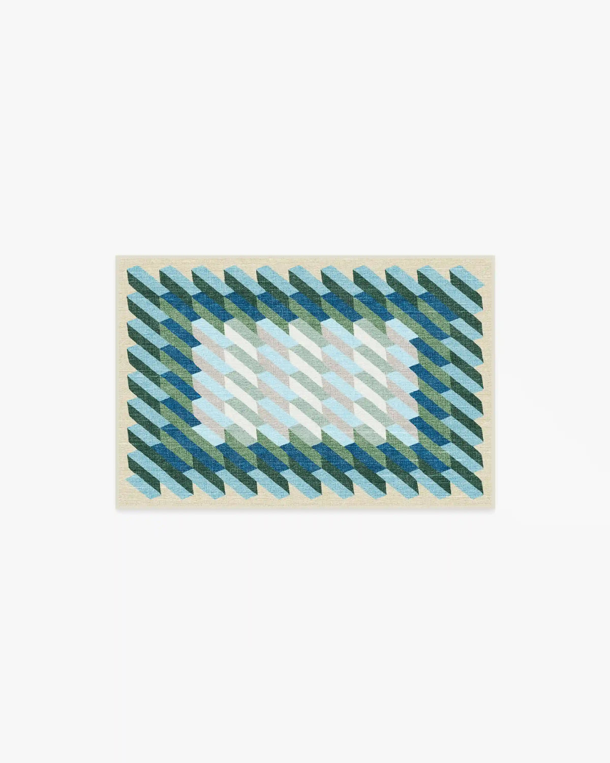 Echo Soft Teal Rug
