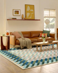 Echo Soft Teal Rug