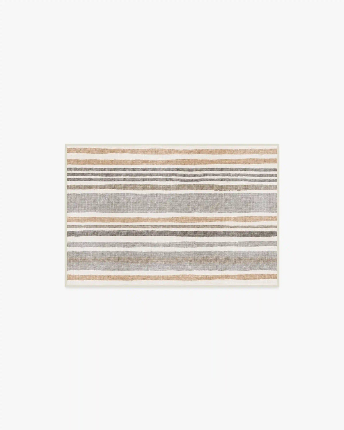 Elio Stripe Grey & Ivory Rug
