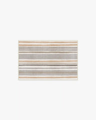 Elio Stripe Grey & Ivory Rug