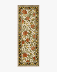 Enchanted Vines Cream Multicolor Rug