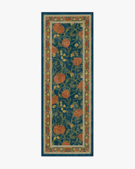 Enchanted Vines Navy Multicolor Rug