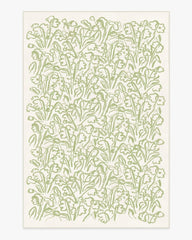Ensikukat Green Rug by Marimekko