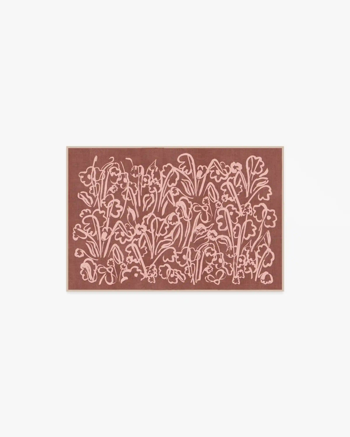 Ensikukat Rust Rug by Marimekko