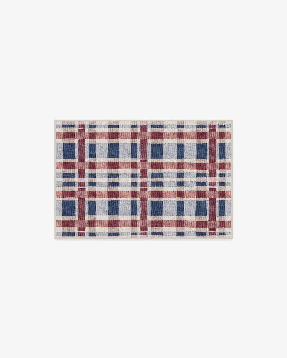 Finn Red & Blue Rug