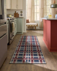 Finn Red & Blue Rug