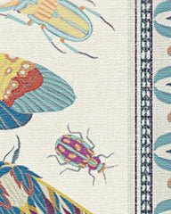 Flutterby Ivory Rug by Iris Apfel