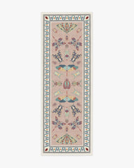 Flutterby Soft Rose Rug by Iris Apfel