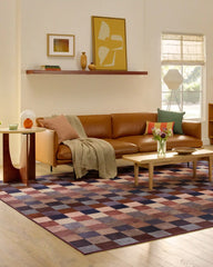 Flux Copper Multicolor Rug