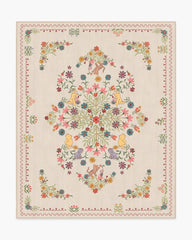 Friendship Garden Cream Multicolor Rug