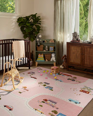 About Town Pink Rug