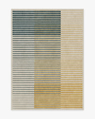 Gradasi Teal Quartz Rug