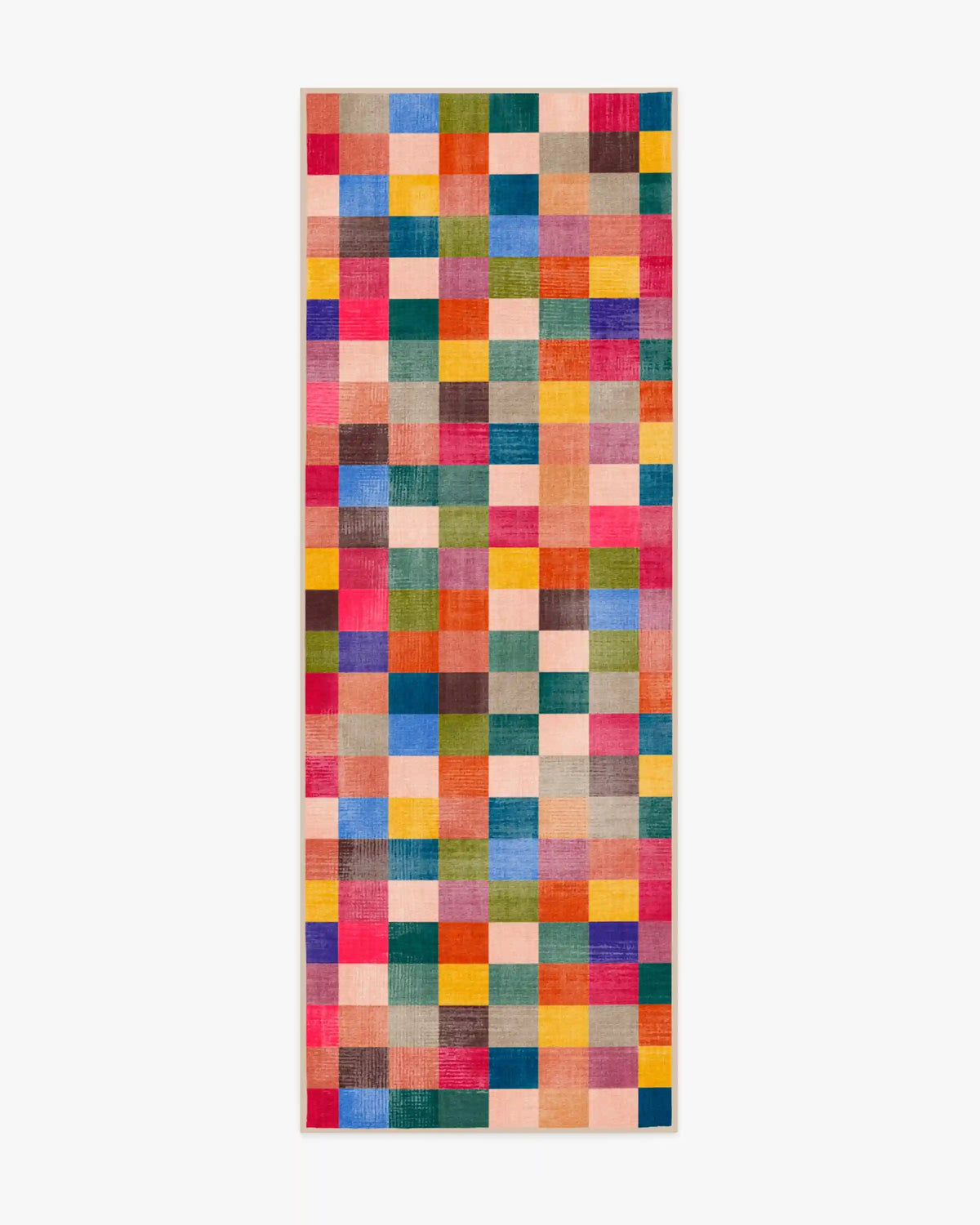 Grossy Confetti Check Rug by Dan Pelosi