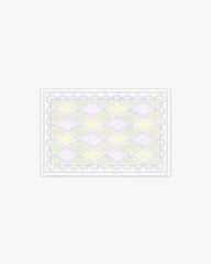 Happy Birthday Popo Pistachio & Lemon Rug by Humberto Leon