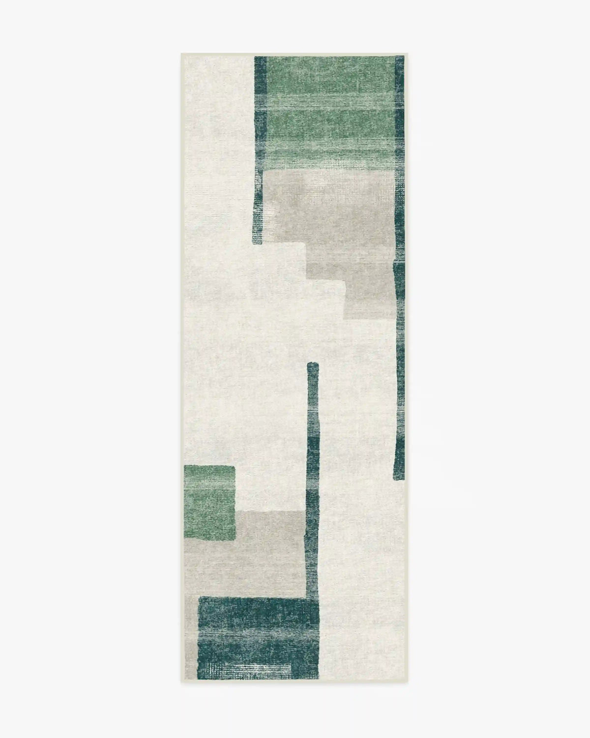 Haylan Ivory & Green Rug