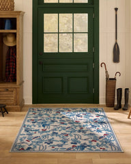 Heidi Blue & Cherry Rug