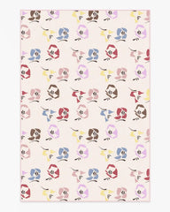 Helakka Cream Multicolor Rug by Marimekko