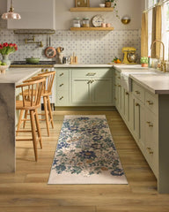 Honeydew Blue Rug by Liberty