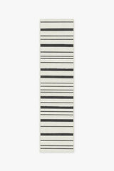 Hudson Stripe Black Rug