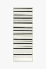 Hudson Stripe Black Rug