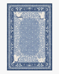 Humberto's Bandana Blue Rug by Humberto Leon