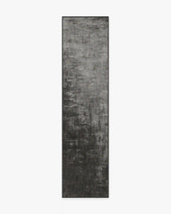 Impasto Greyscale Rug