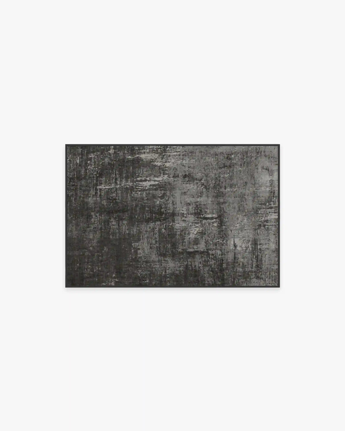 Impasto Greyscale Rug