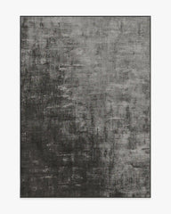 Impasto Greyscale Rug