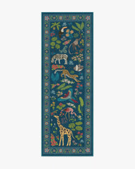 Jingle Jungle Royal Blue Rug by Iris Apfel