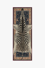 On Safari Sapphire Rug by Iris Apfel