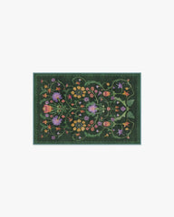 Protea Forest Green Rug by Iris Apfel