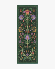 Protea Forest Green Rug by Iris Apfel
