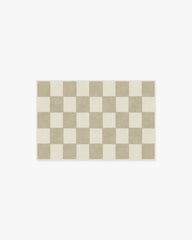 Jaque Checkered Stone Rug