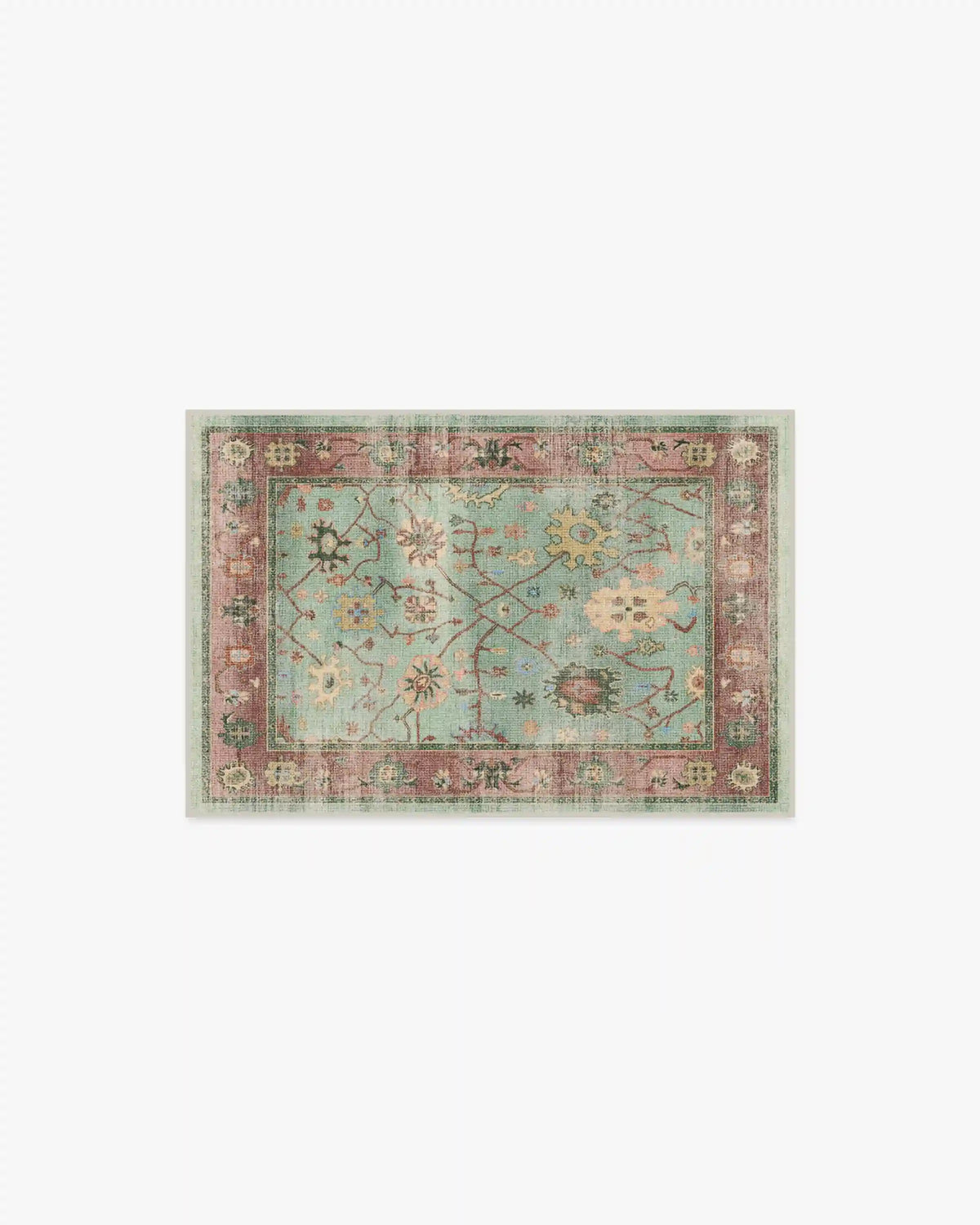 Jemima Sage and Rosewood Rug