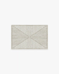 Inkdrop Camel & Ivory Rug by Jonathan Adler